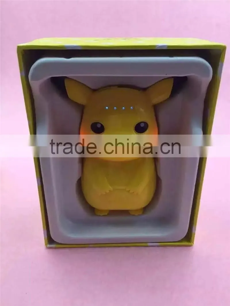 Factory production Pokemon ball Power bank Pikachu phone charger Cartoon cute PIKACHU 10000mah Pokemon power bank