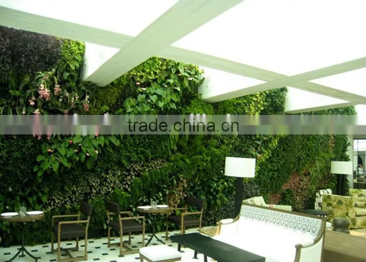 most realistic best quality foliage wall decoration artificial plant wall for outdoor