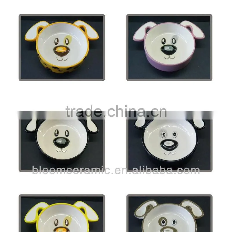 Plain cheap unique dog bowls