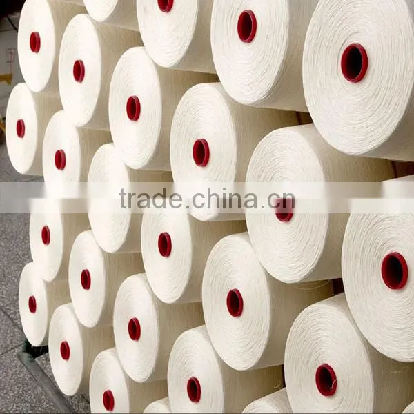 Low Market price combed cotton yarn 30s/2 raw white on cone for weaving