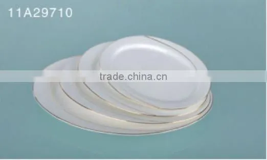 14PCS bone china flower surface ceramic dinnerware tableware set