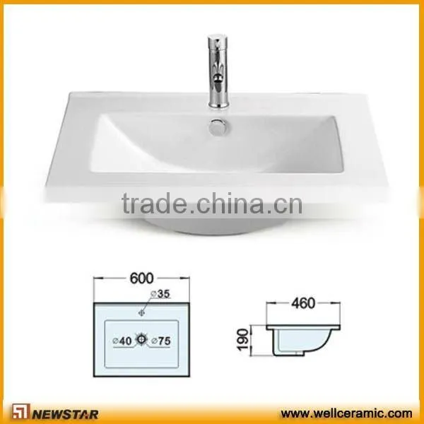 free standing wash basin