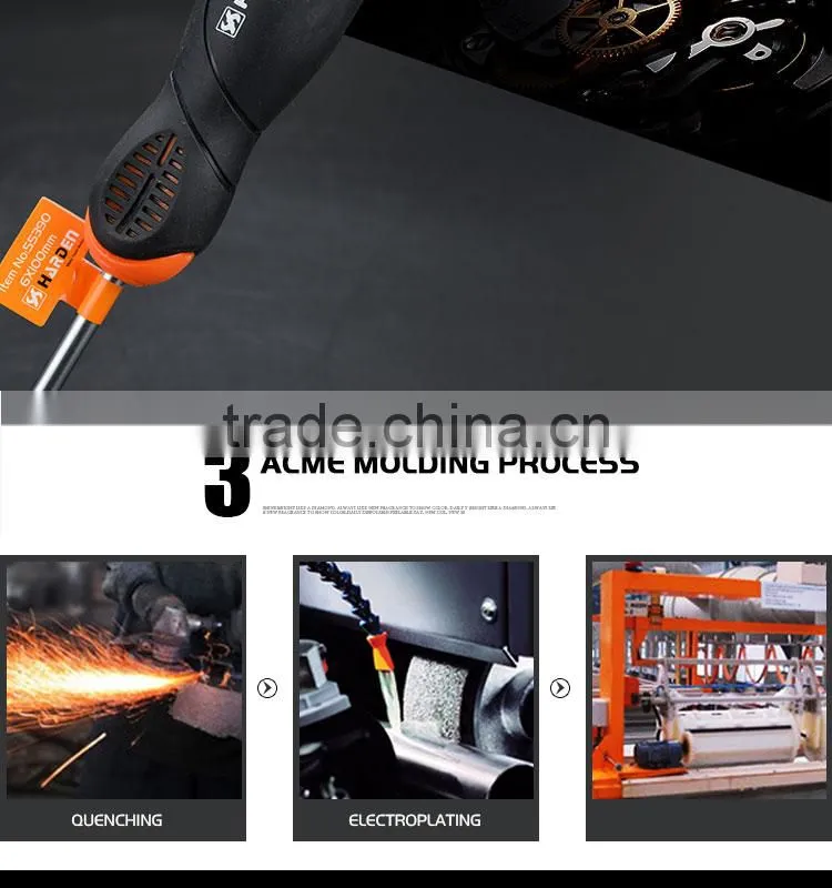 Professional CRV Reinforced Bit Holder Screwdriver