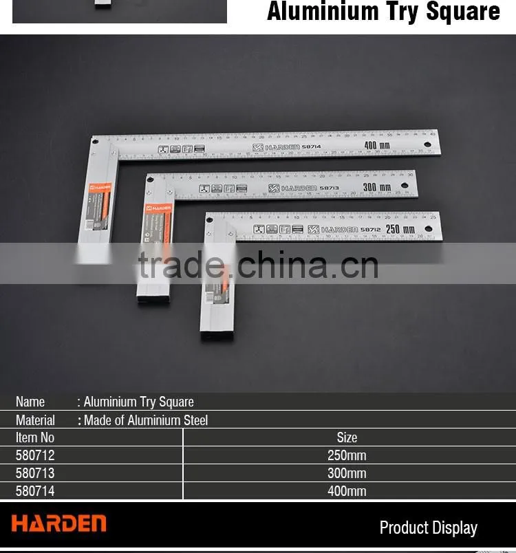 Measuring Tools Professional Combination Joiner Aluminum Try Square
