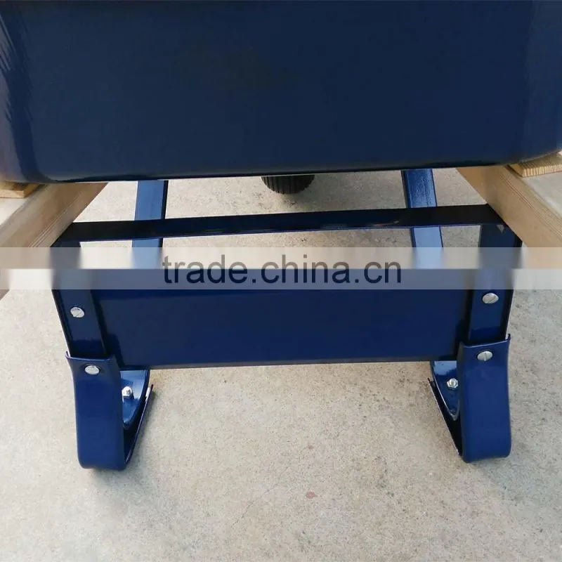 America 6cuft metal wheelbarrow with wooden handles