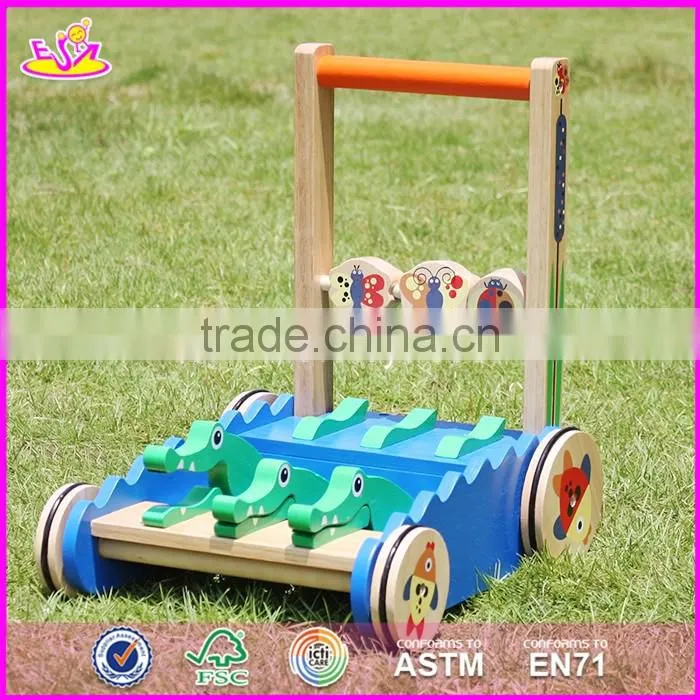 2017 New product preschool wooden baby activity center W16E072