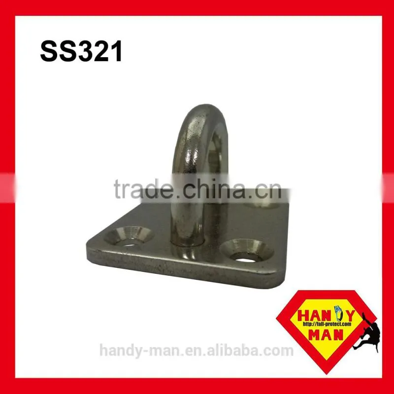 Marine Hardware Industrial Stainless Ring Plate with sink hole Anchor Plate
