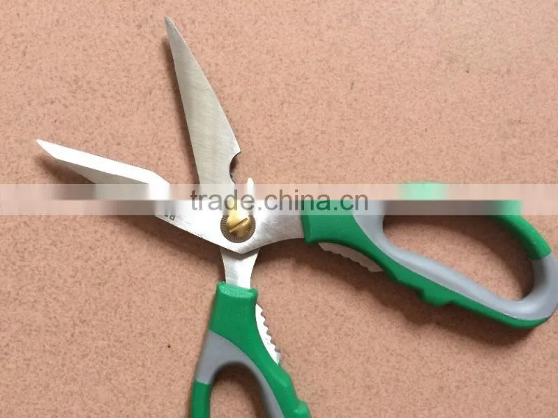 Berrylion 8.5'' stainless steel soft grip handle Kitchen scissor with high quality