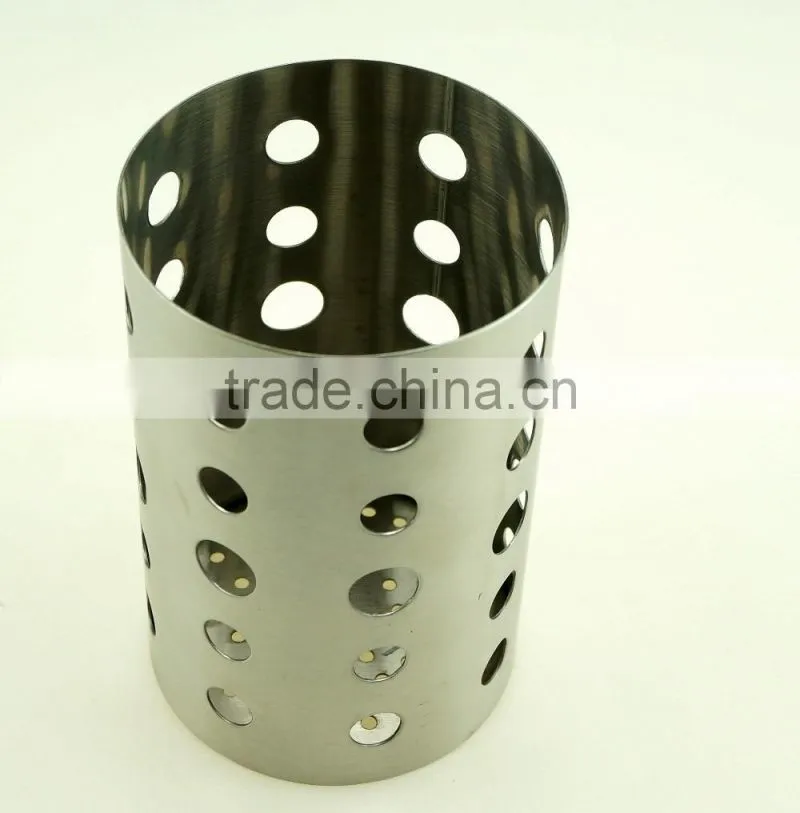 42126 Stainless steel Chopstick Tube/ Kitchen Utensil Holder / chopsticks holder
