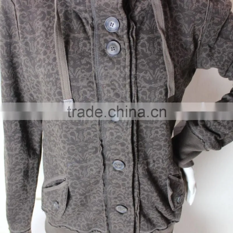 Women Printed Winter Coat