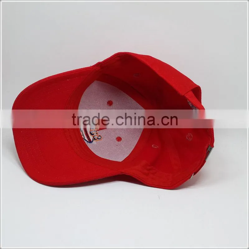 100% cotton fashion embroidered logo sports cap