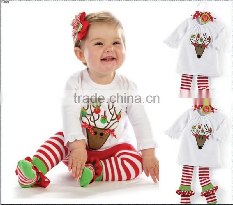 new arrival kids christmas pajamas babies clothing manufacturers