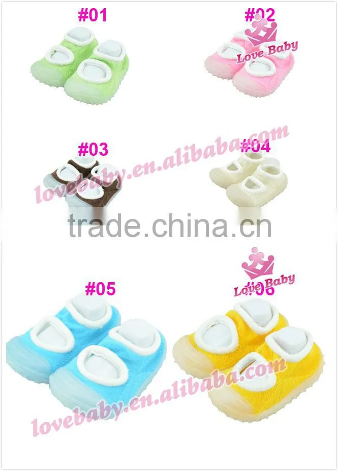 Wholesale various baby rubber sole 2014 summer fashion slipper shoes