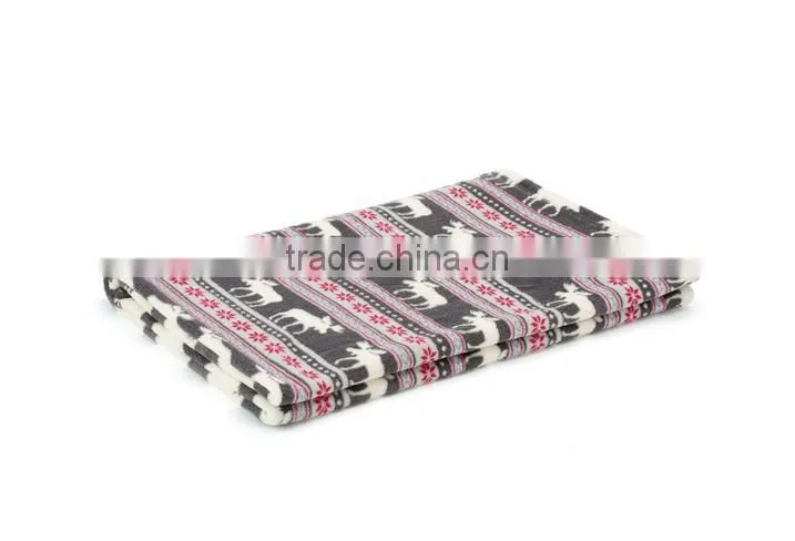 Custom fleece blanket designs for winter Chrismas