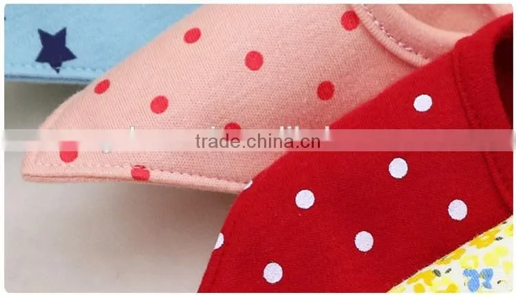 Rotatable multi-shape cotton Baby Bibs