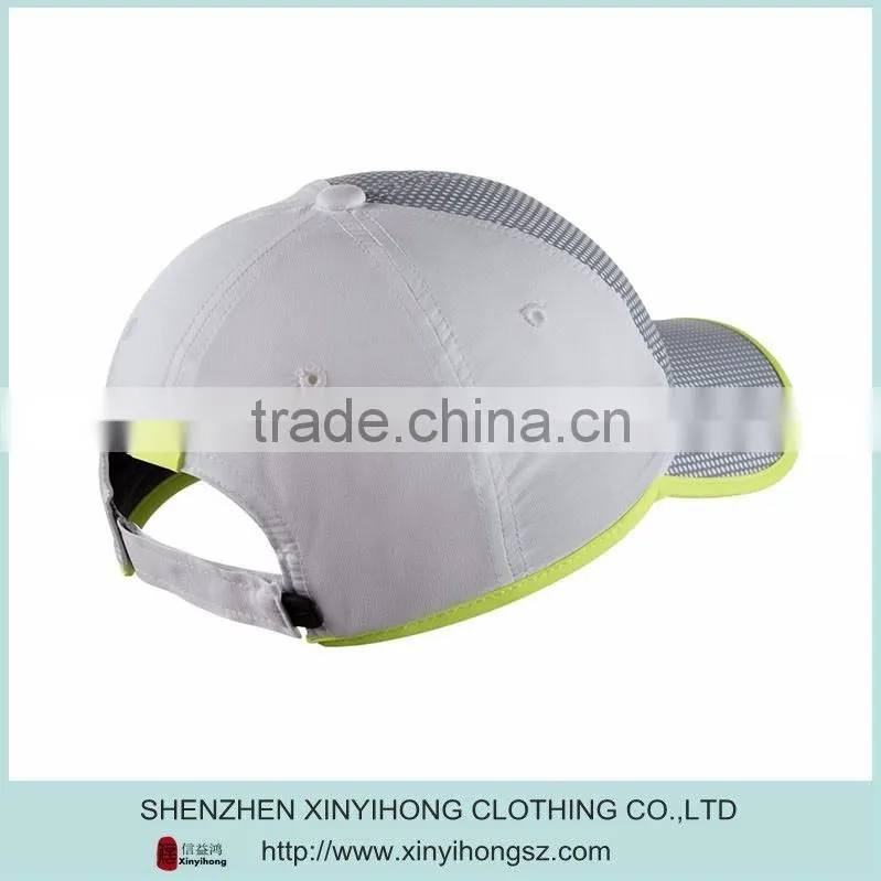 breathable golf caps/running sports caps with customized embroidery logo