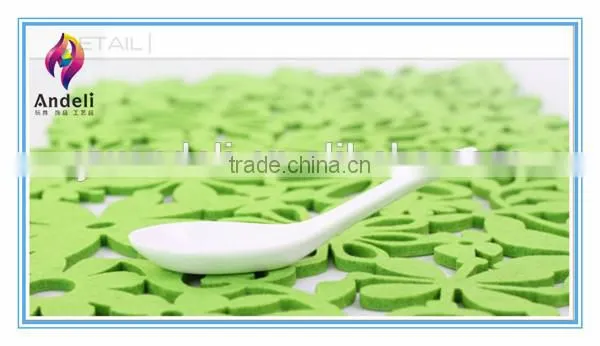 Unusual felt cheap food serving placemats for home