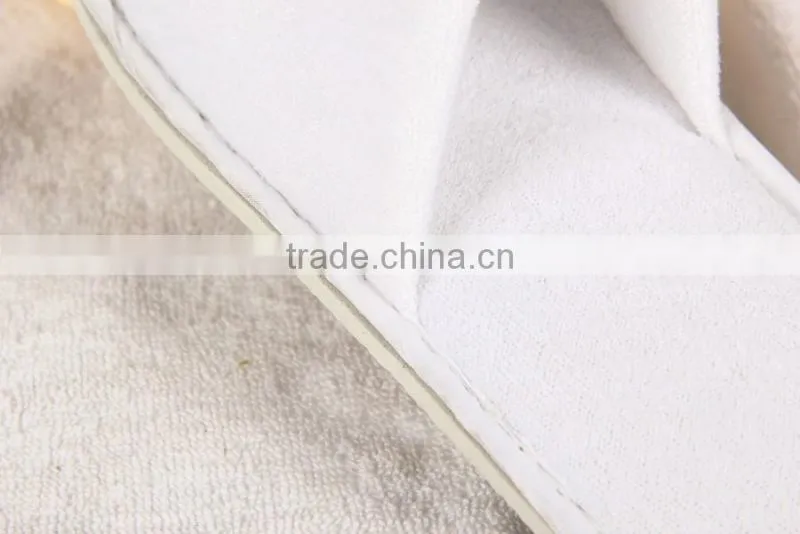 cheaper disposable hotel terry slipper