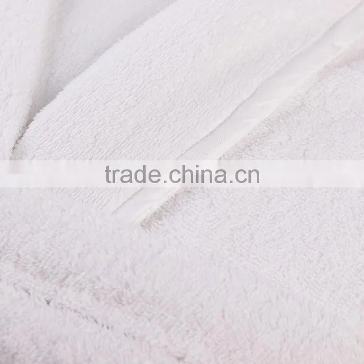 Great Material Soft Cheap Ladies White Dress Hotel Bathrobe