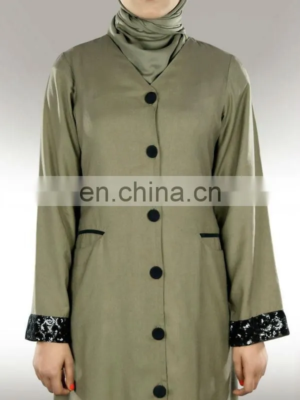Fashion muslim cotton blouse