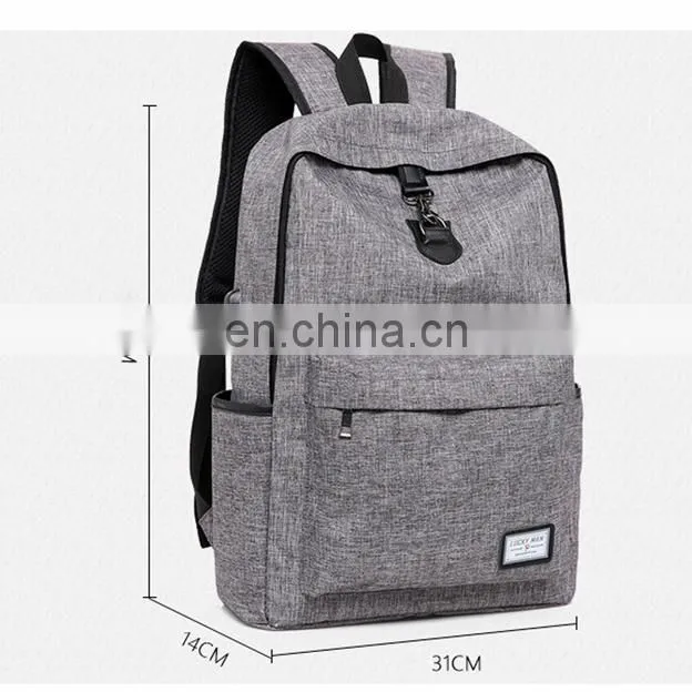 2017 New male shoulder bag female college style backpack ,outdoor travel bag