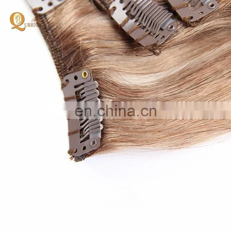 Hottest products on the market 100g 120g 160g 220g remy human hair extensions clip on