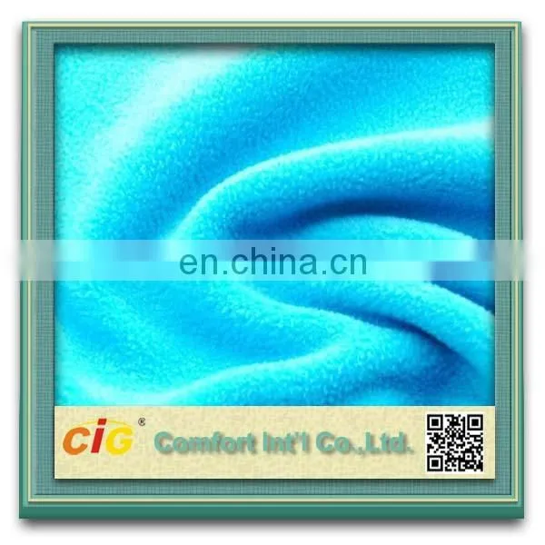 2015 High Quality 100% Polyester For Cloth Anti Pilling Polar Fleece Fabric