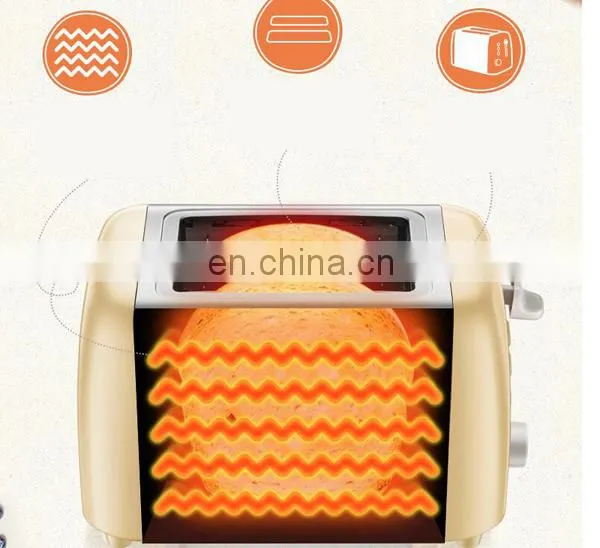 Commercial Stainless steel 2 slice bread toaster