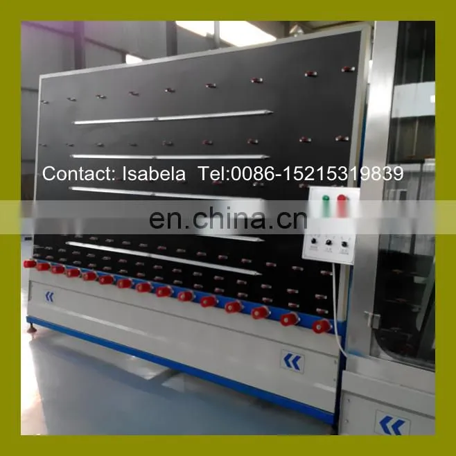 Vertical automatic washing glass machine for insulating glass production line