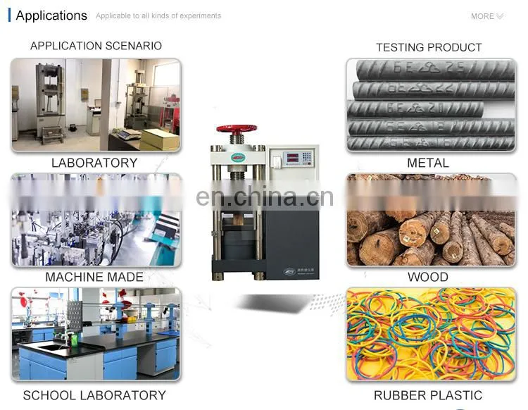 Construction lab equipment cement compression digital mould strength tester