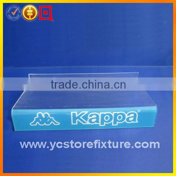 Kappa shoe stand display with logo