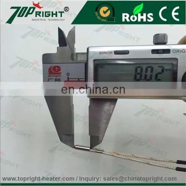 Simple Flanged Armored RTD PT100 Temperature Sensor for Pipe, Food Machinery, Thermal Power