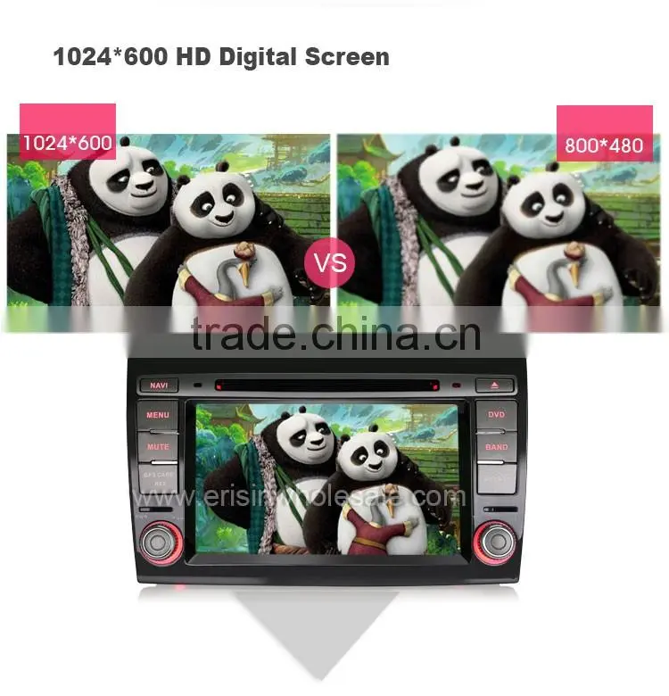 Erisin ES4700F 7" Touch Screen Car Radio DVD CD Player GPS for Bravo