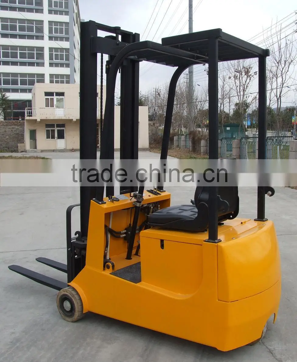 Mini Three Wheel Battery operated forklift for sale