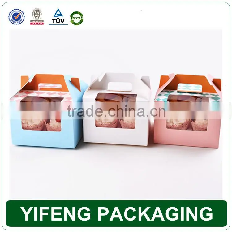 2015 New Design Popular Cheap Custom Paper Cake Box