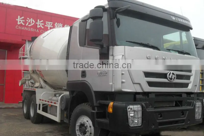 6x4 Hongyan 10cbm Transit Mixer Truck
