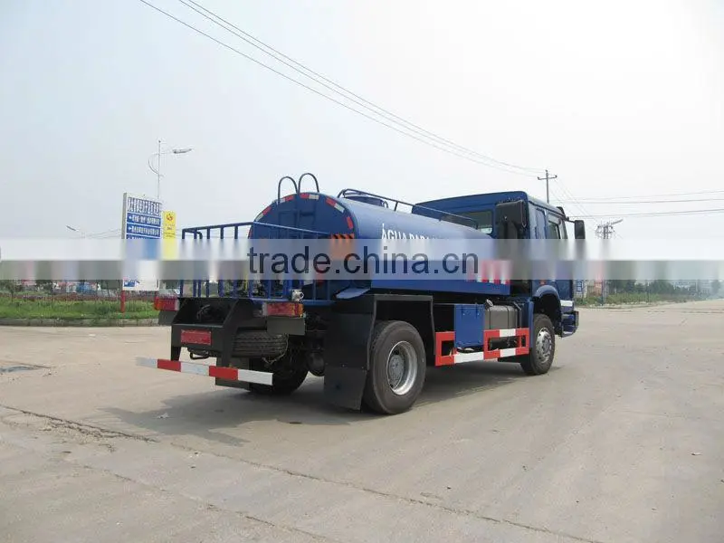 4x4 Howo water truck
