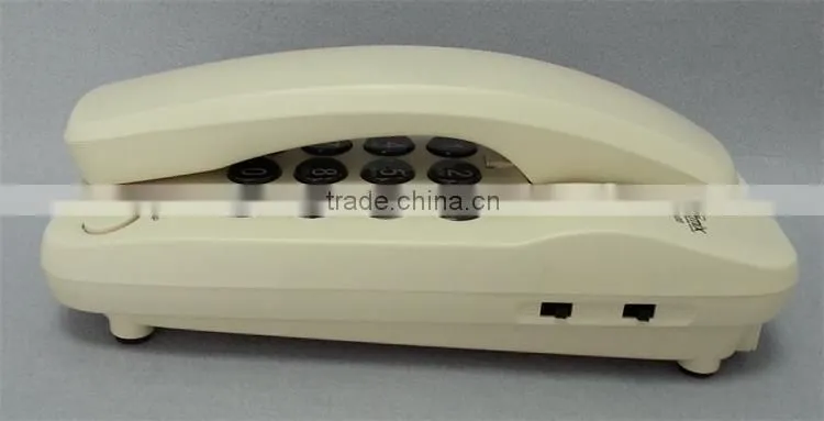 Black and white color cord house wall and desk telephone models