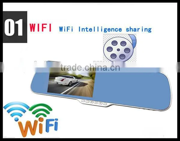 ultra-thin rearview mirror bluetooth handsfree car kit