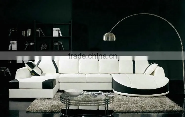 european style furniture white u sharp leather sofa