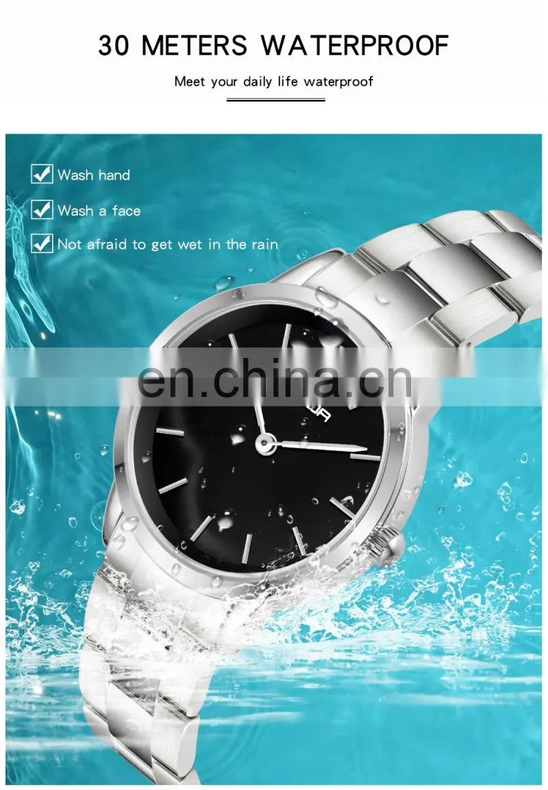 SANDA P1051 Private label ladies quartz wristwatch custom logo simple stylish waterproof oem luxury watches women