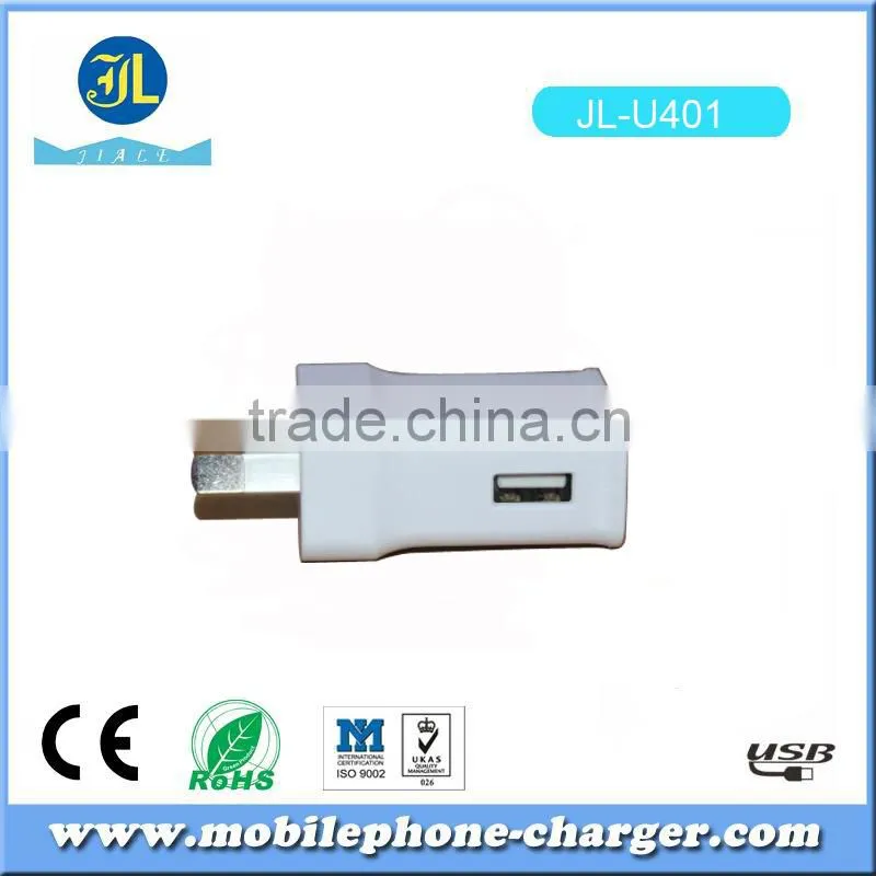 New products 2016 consumer electronics usb wall charger for mobile phone white