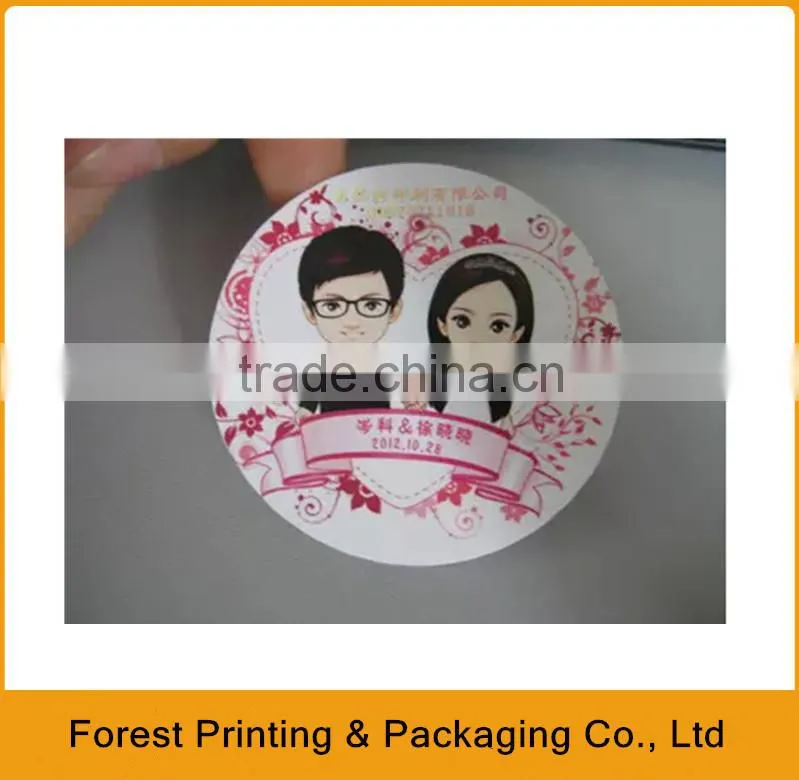 Kids sticker with cartoon pictures in factory