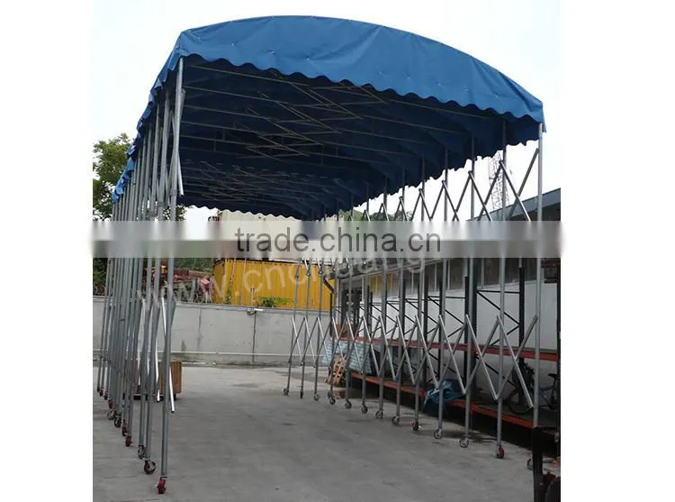 Qualified professional folding car canopy with wheels