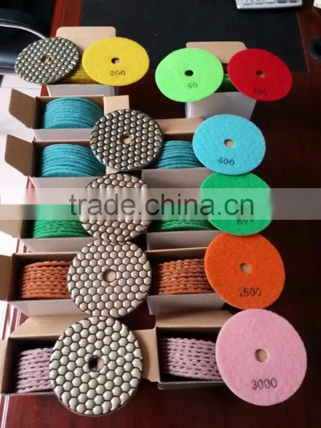 diamond polishing pad 3 step/5step