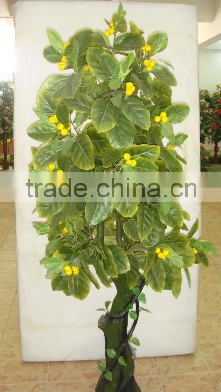China indoor & outdoor artificial plants artificial green fruit trees on sale