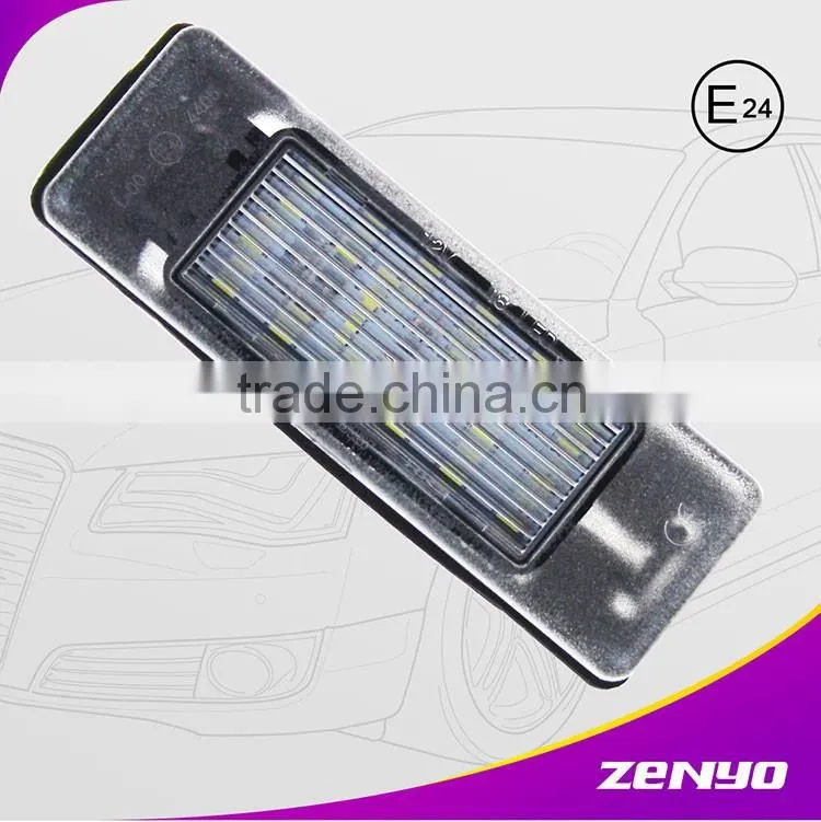 New Lowest factory price 3014SMD 18leds rcz Led License Plate