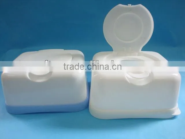 Square shape plastic baby wipe container, plastic container