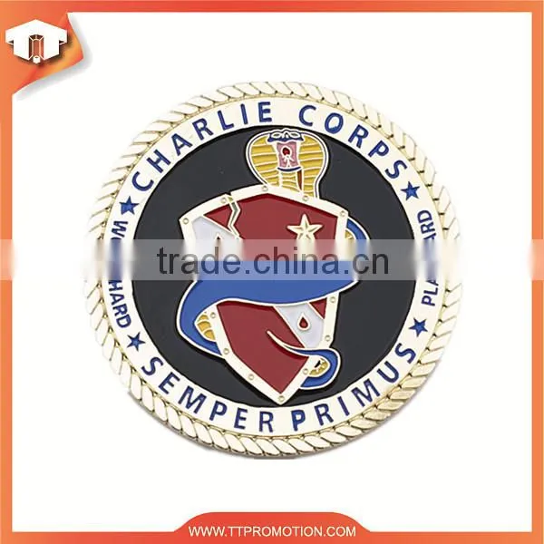 2015high quality low peice newest metal/gold coin