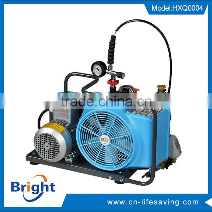 2015 new product scuba diving breathing air compressor manufacture hot sale